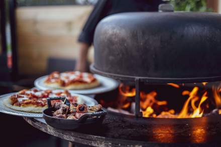 Barbecue du Restaurant à Pringy Le Clos du Château, proche d'Annecy