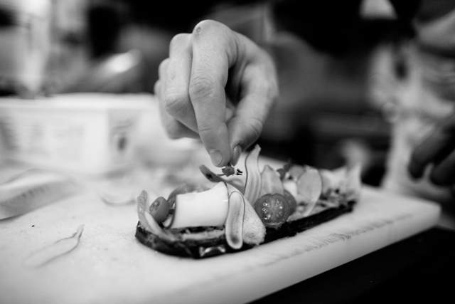 Plat du restaurant gastronomique Le Clos du Château proche d'Annecy 