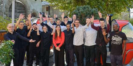 Equipe du Restaurant Gastronomique à Pringy Le Clos du Château